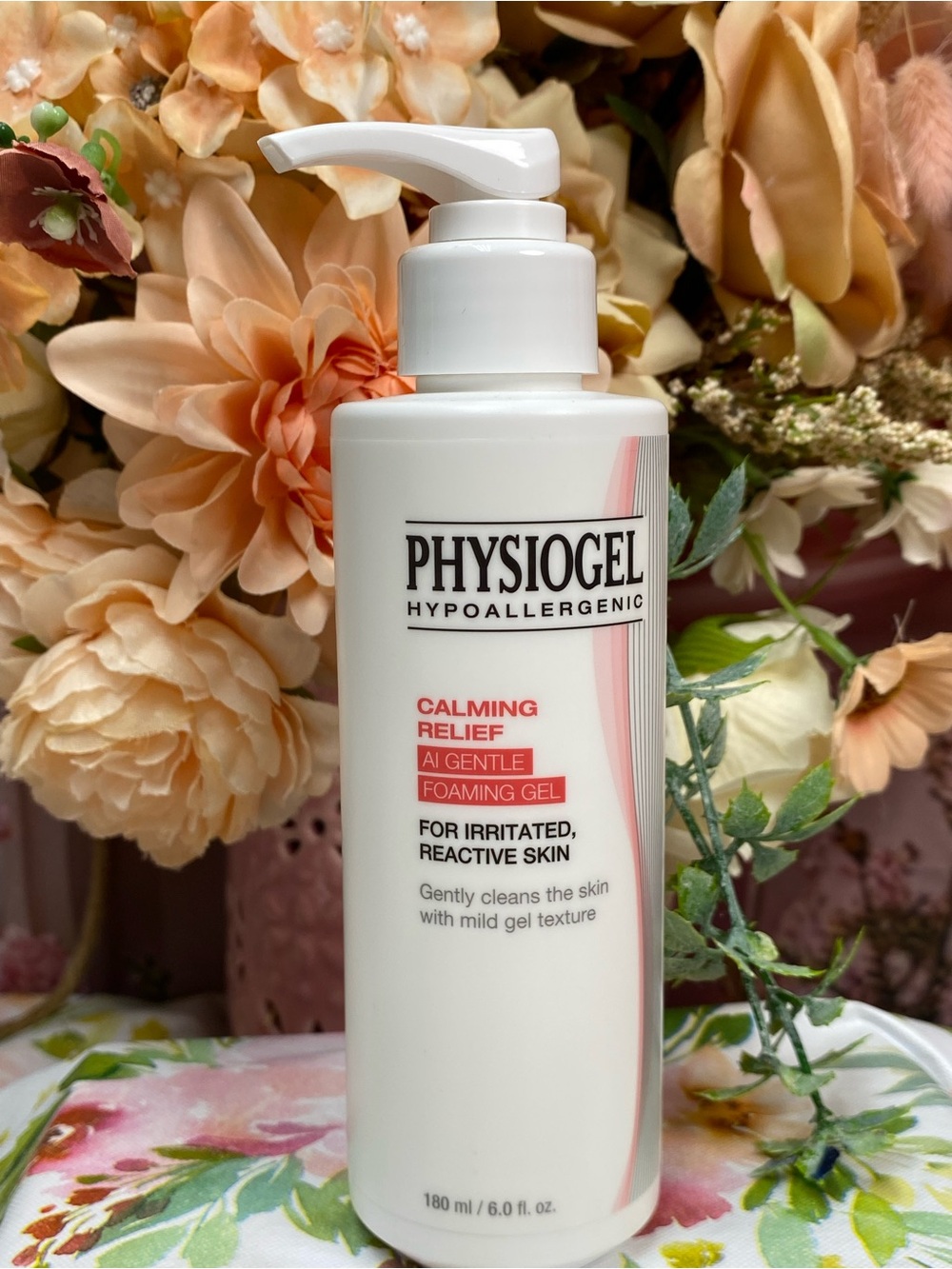 Calming Relief AI Gentle Foaming Gel – White